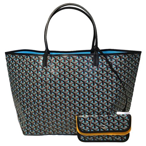 goyard turquoise blue|Goyard canvas bags.